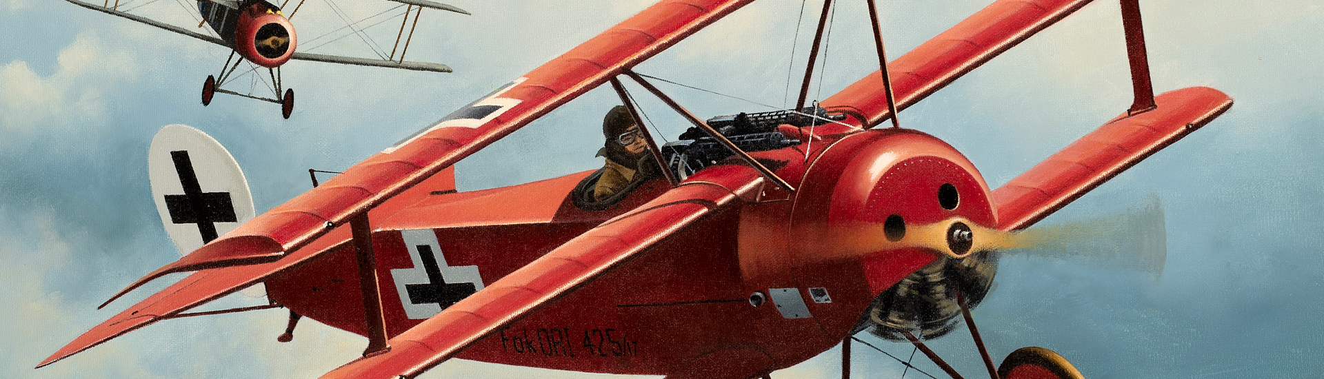 Aviation Art - The Red Baron